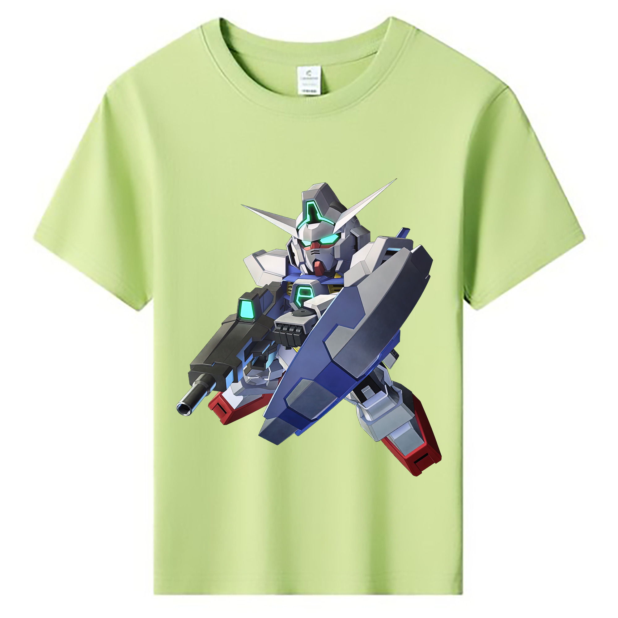 （画像用） 機動戦士ガンダム Mobile Suit Gundam 綿100％キッズTシャツ（フロントプリント）